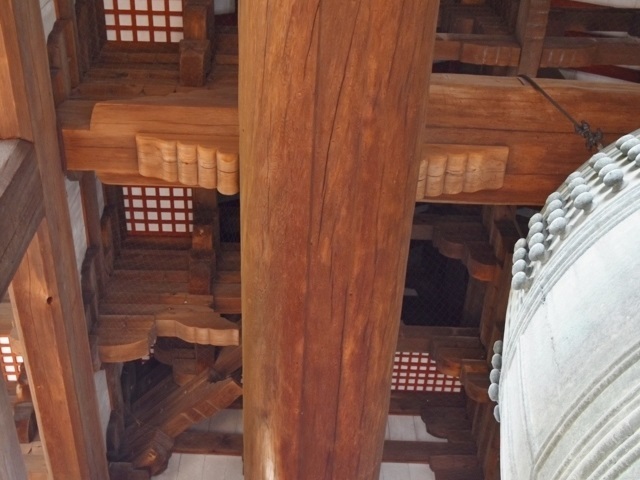 東大寺鐘楼　天井