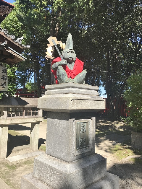 日吉神社(清洲)　狛申