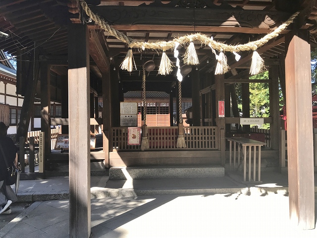 日吉神社(清洲)　拝殿前