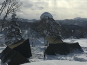 雪中キャンプ3