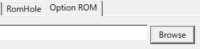 MMTool Browseボタン (Option ROM タブ)