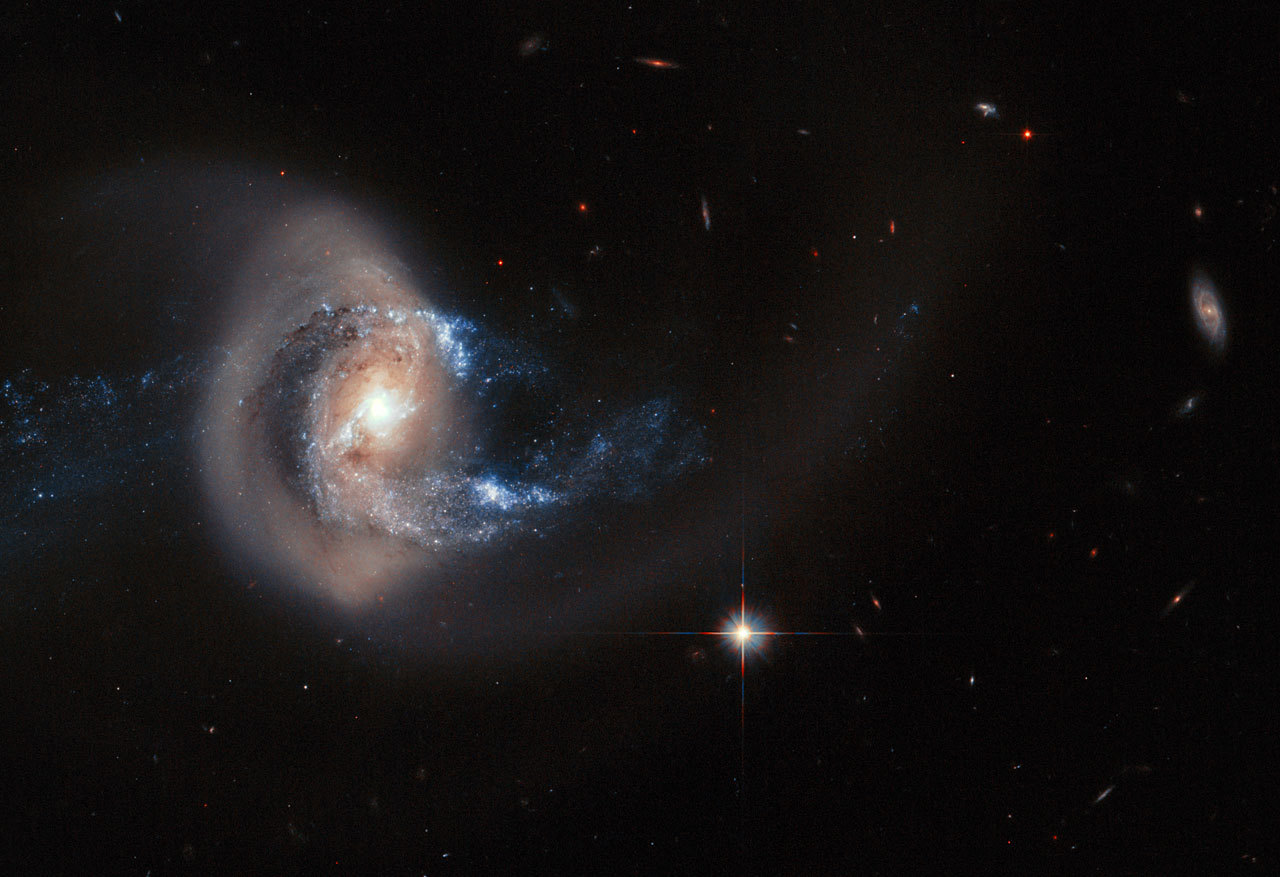 渦巻銀河「NGC 7714（Arp 284）」