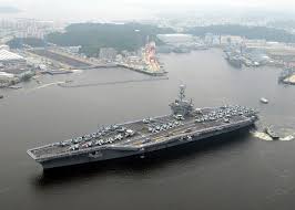 yokosuka nuclear aircraft carrier