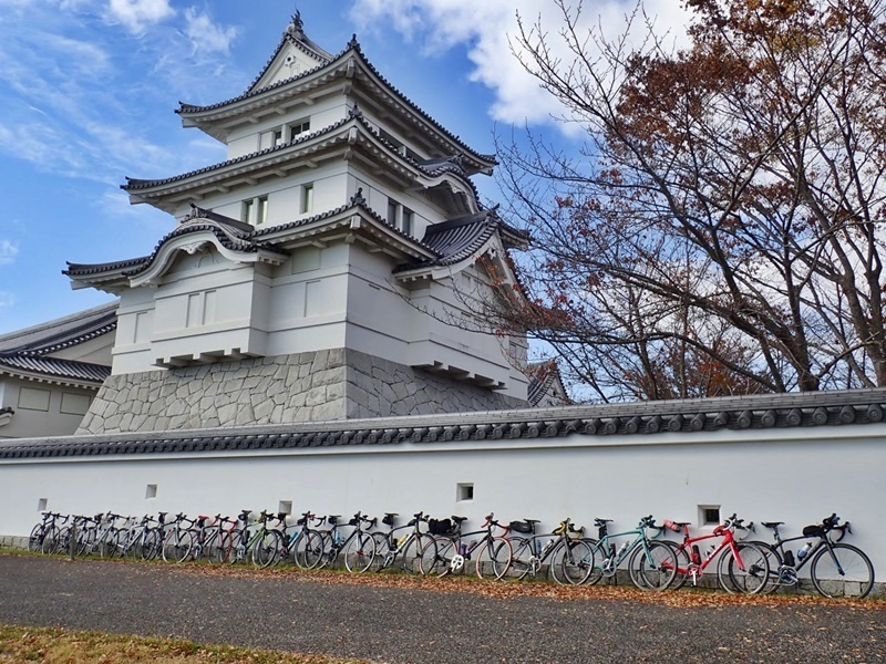 201811 こーでぃさんウエルカムライド　関宿城　集合写真　自転車11