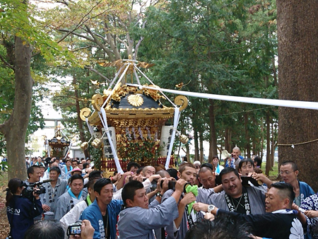 2018年 平塚市横内 御霊神社神社神輿建造130周年記念渡御４
