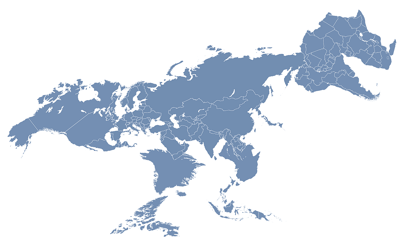 世界地図ザウルス ニートが頑張るブログ