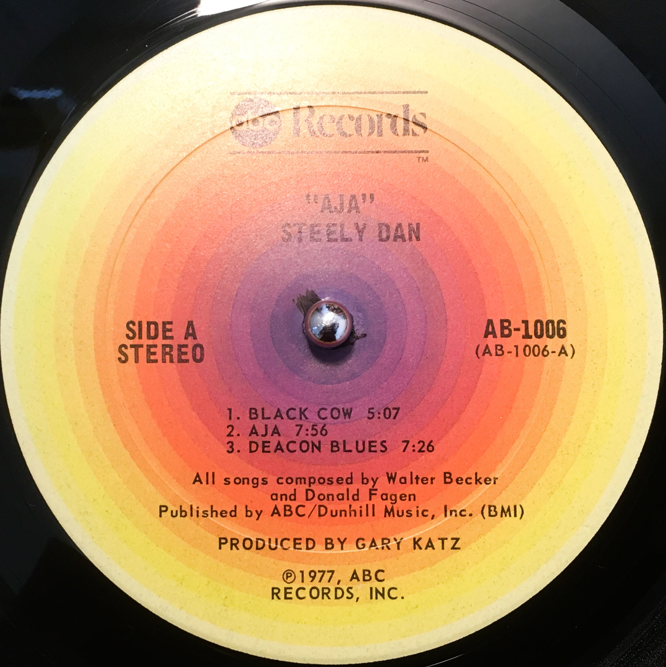 Steely Dan - Ajaのオリジナル盤 - Steely Dan
