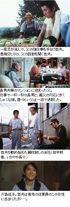 映画「息子」(1991) 監督：山田洋次 - 邦画評だけを見る