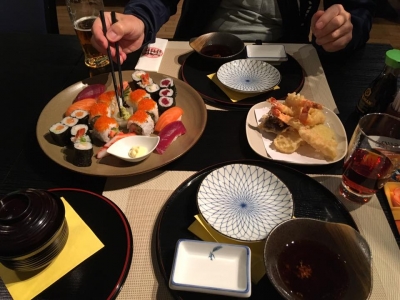 寿司天ぷらセット