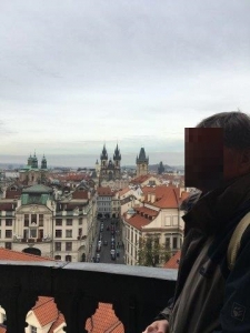 天文塔からのプラハの眺め。