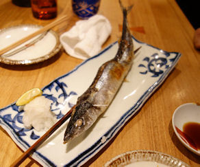 焼き秋刀魚