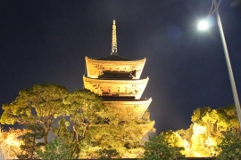 東寺のライトアップ０５