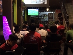 2019年1月サッカーアジアカップ日本対ベトナム2
